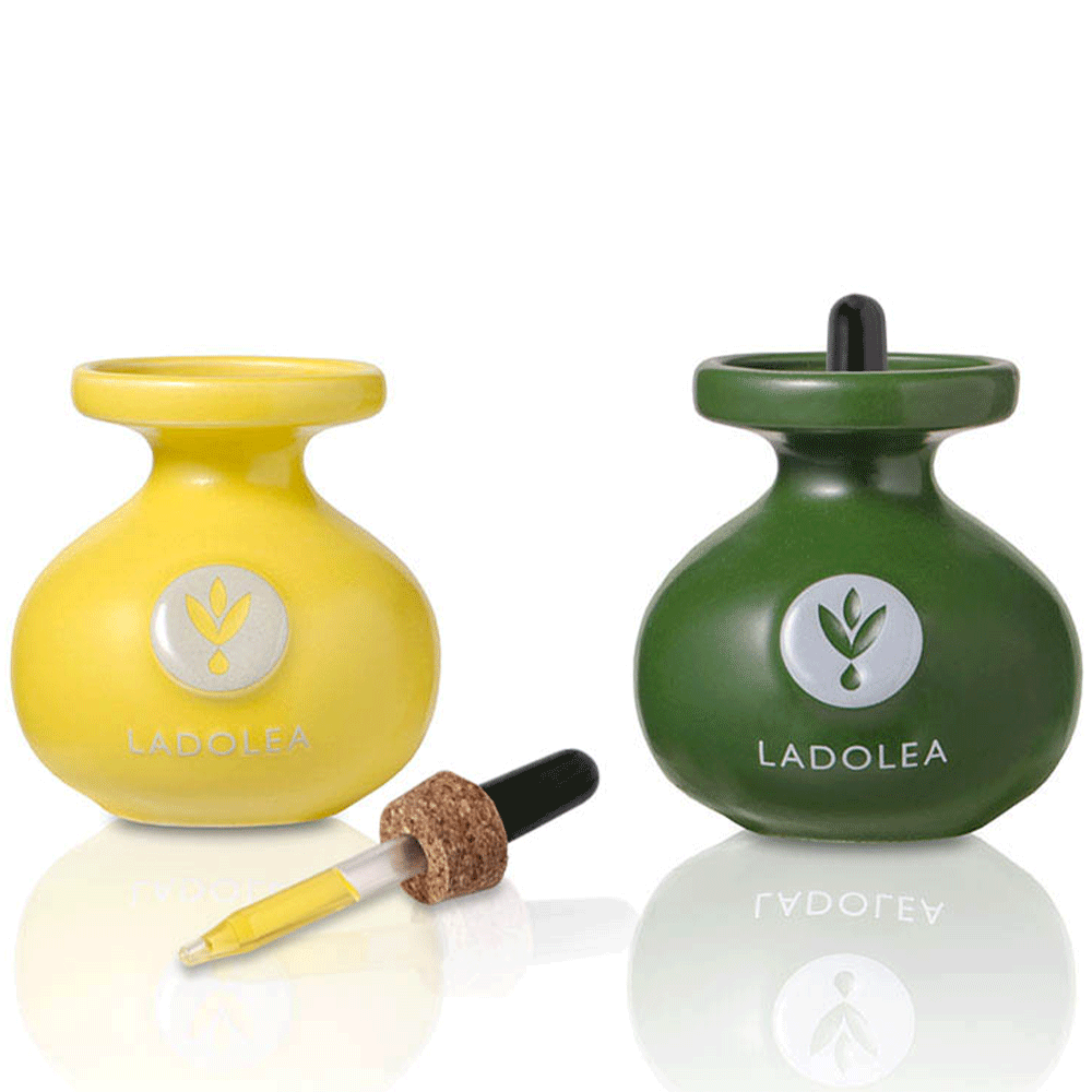 Ladolea — Infused Olive Oil Set, Lemon & Oregano 80ml - Image 2